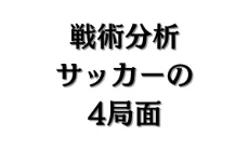 サッカーの4局面